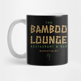 The Bamboo Lounge Restaurant & Bar - modern vintage logo Mug